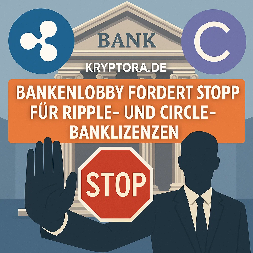Bankenlobby fordert Stopp für Ripple- und Circle-Banklizenzen