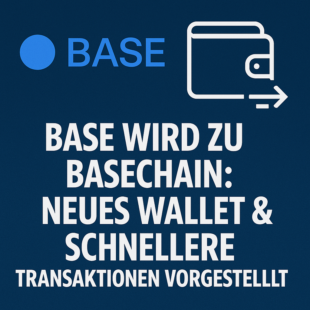 Base wird zu Basechain: Neues Wallet & schnellere Transaktionen vorgestellt