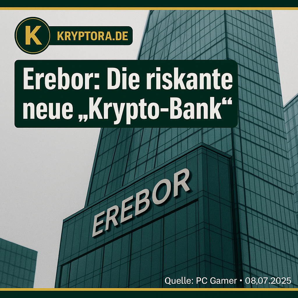 Erebor: Die riskante neue „Krypto-Bank“