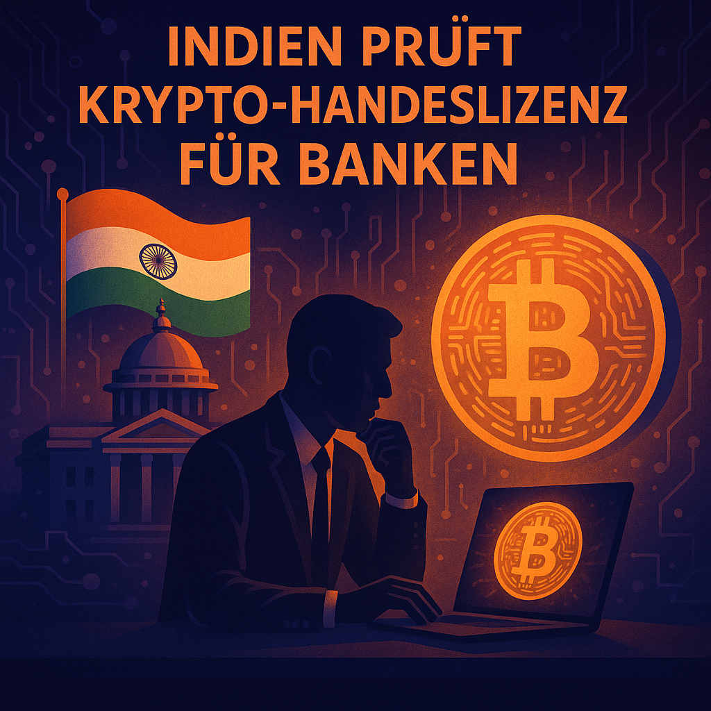 Indien prüft Krypto-Handelslizenz für Banken