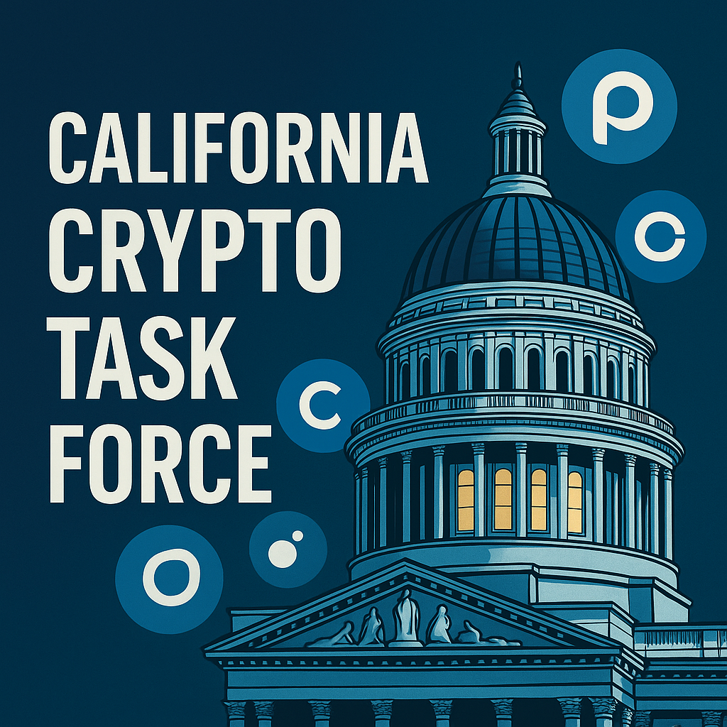 Kalifornien startet Krypto-Task-Force mit Ripple, Coinbase und MoonPay