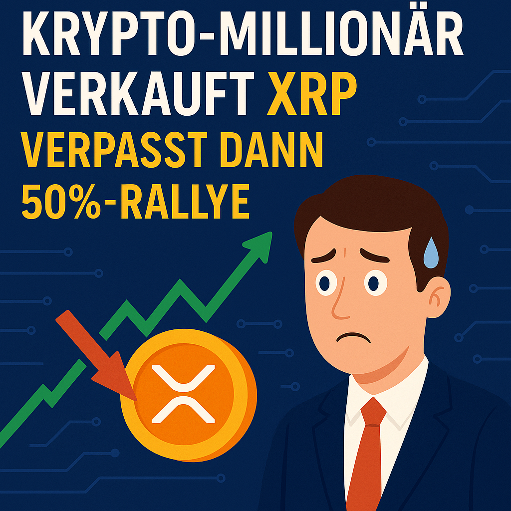 Krypto-Millionär verkauft XRP – verpasst dann 50%-Rallye