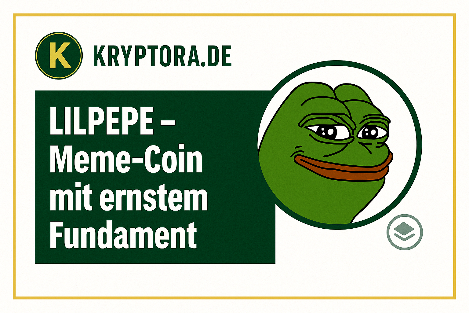 LILPEPE – Meme-Coin mit ernstem Fundament