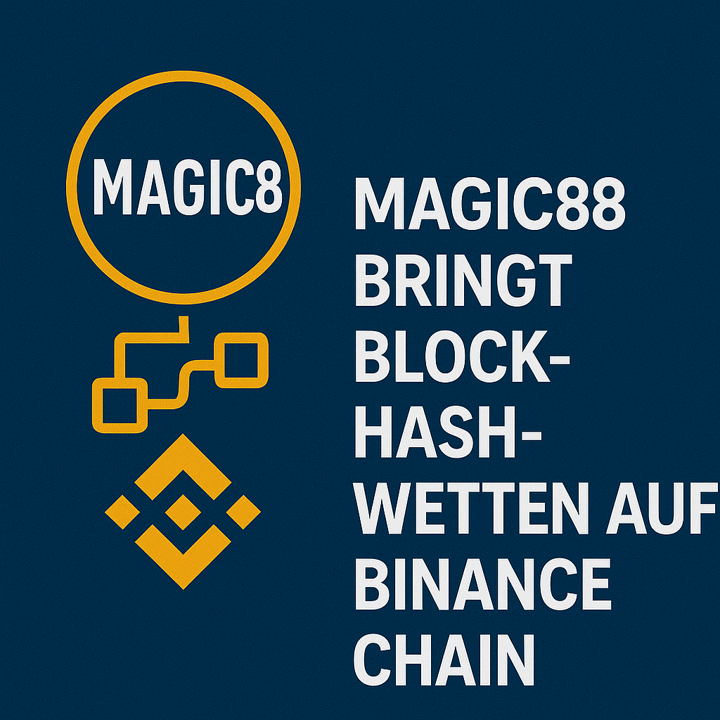 Magic88 bringt Block-Hash-Wetten auf Binance Chain