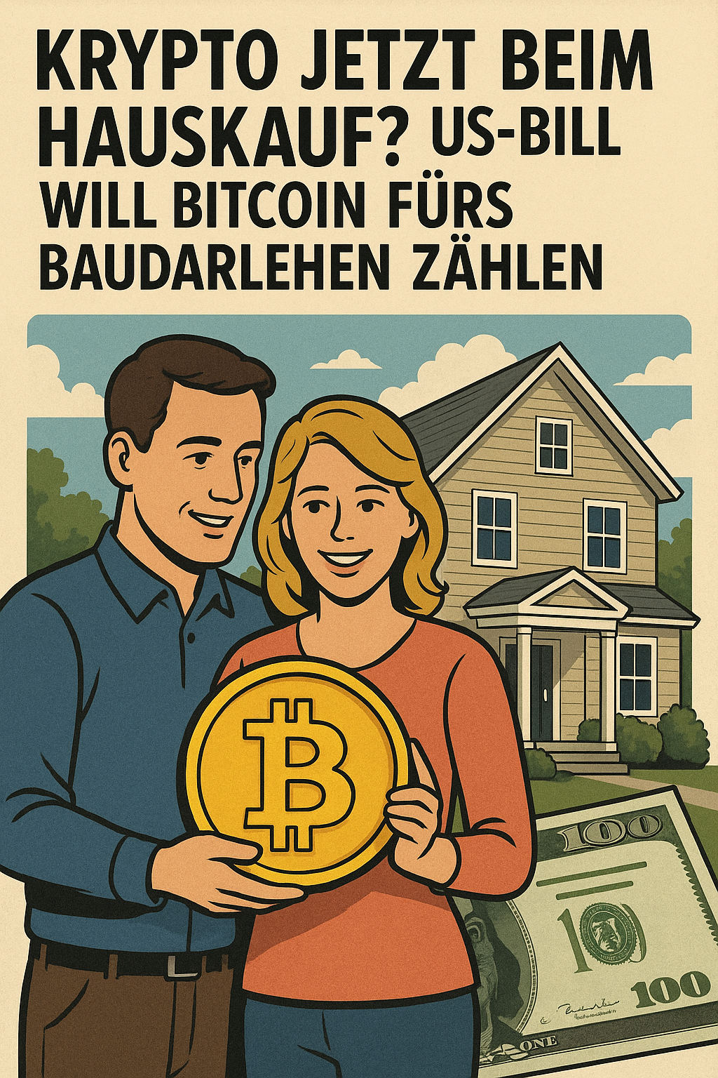 Neuer US-Gesetzentwurf: Krypto-Vermögen soll bei Hypotheken zählen