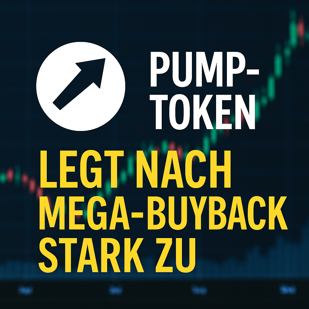 PUMP-Token legt nach Mega-Buyback stark zu