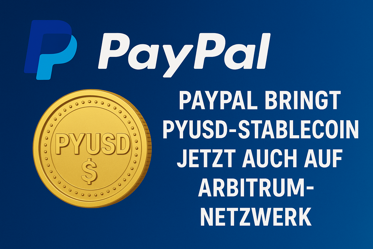 PayPal erweitert PYUSD-Stablecoin um Unterstützung für Arbitrum