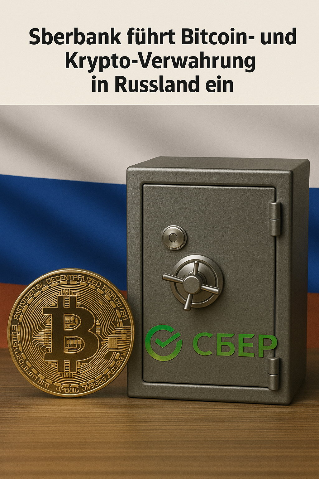 Sberbank führt Bitcoin- und Krypto-Verwahrung in Russland ein