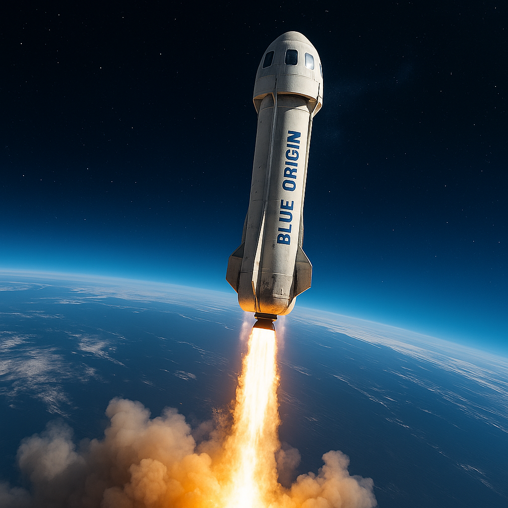 TRON-Chef Justin Sun reist mit Blue Origin ins All – Jahre nach Ticket-Gewinn