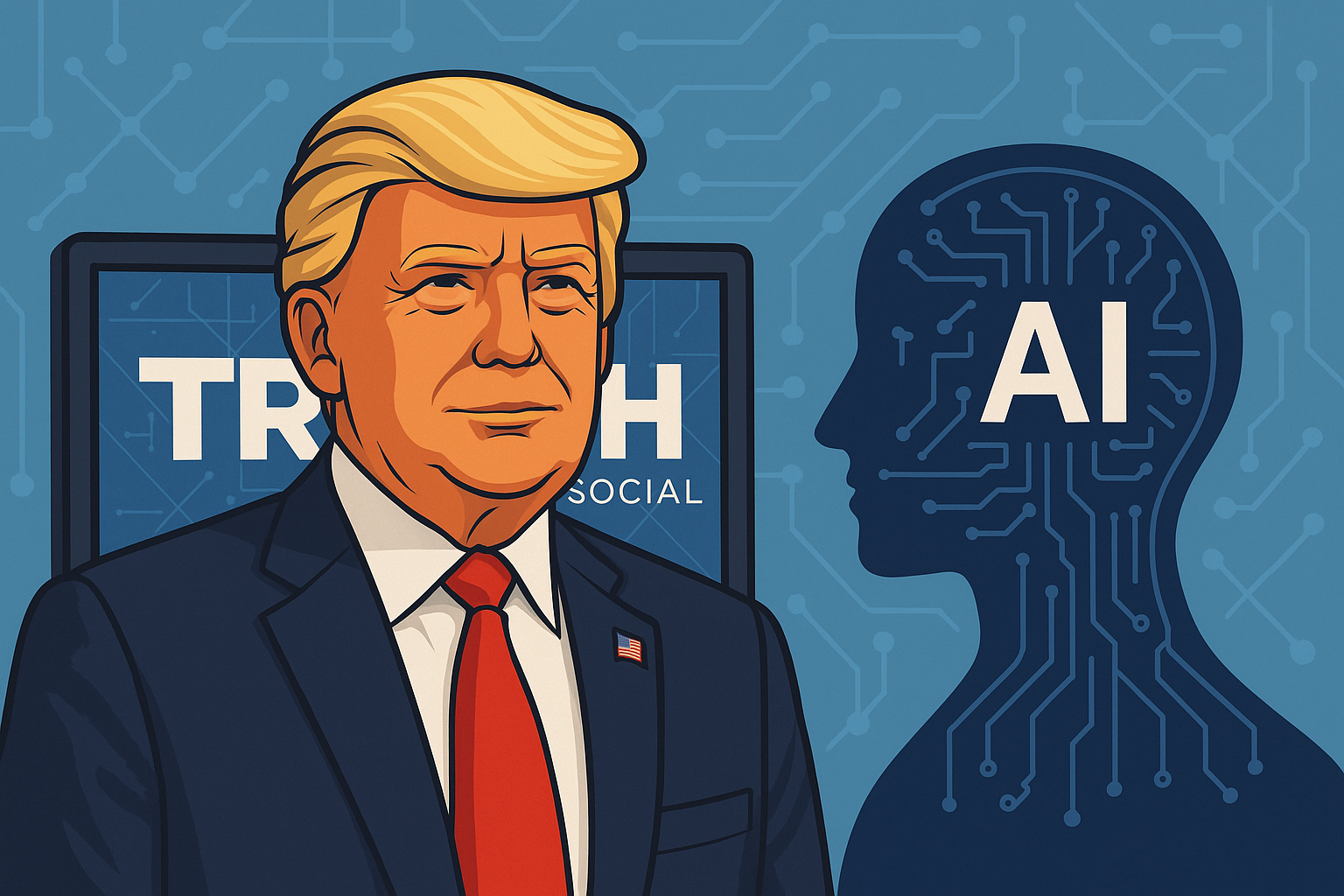 Trump Media plant Künstliche Intelligenz für Truth Social