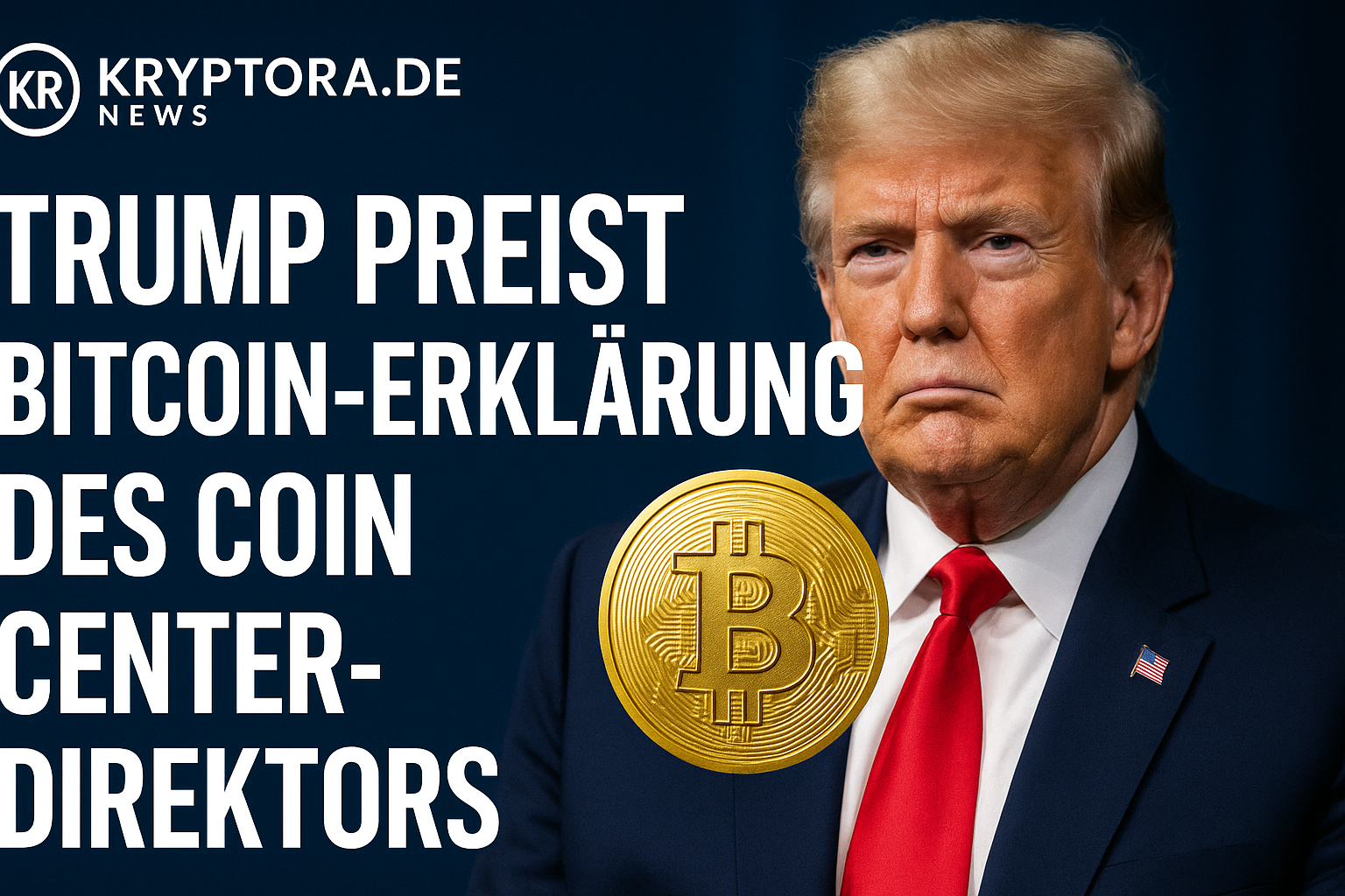Trump lobt Bitcoin-Rede als 'GOAT' – Wendepunkt für US-Krypto-Politik
