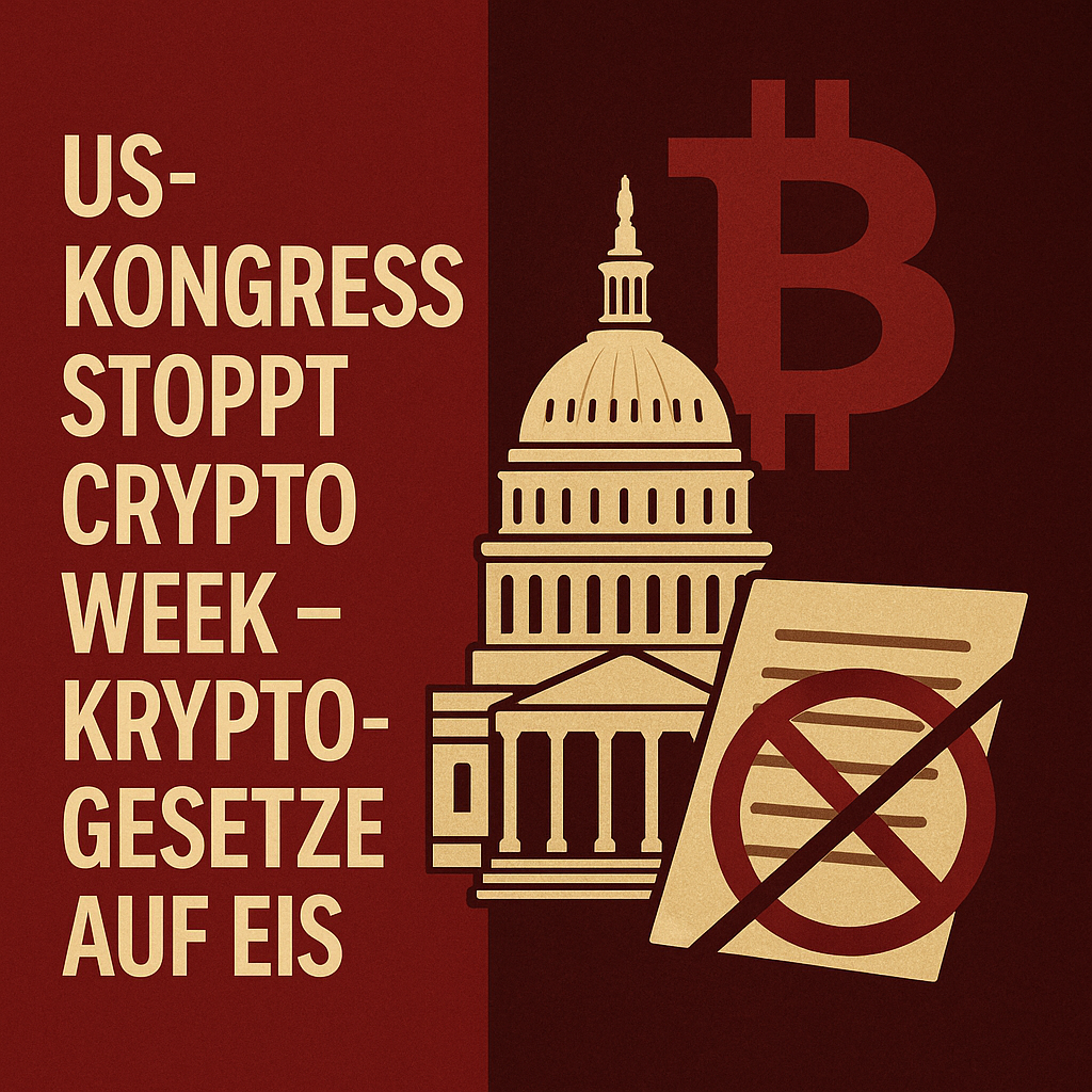 US-Kongress blockiert „Crypto Week“