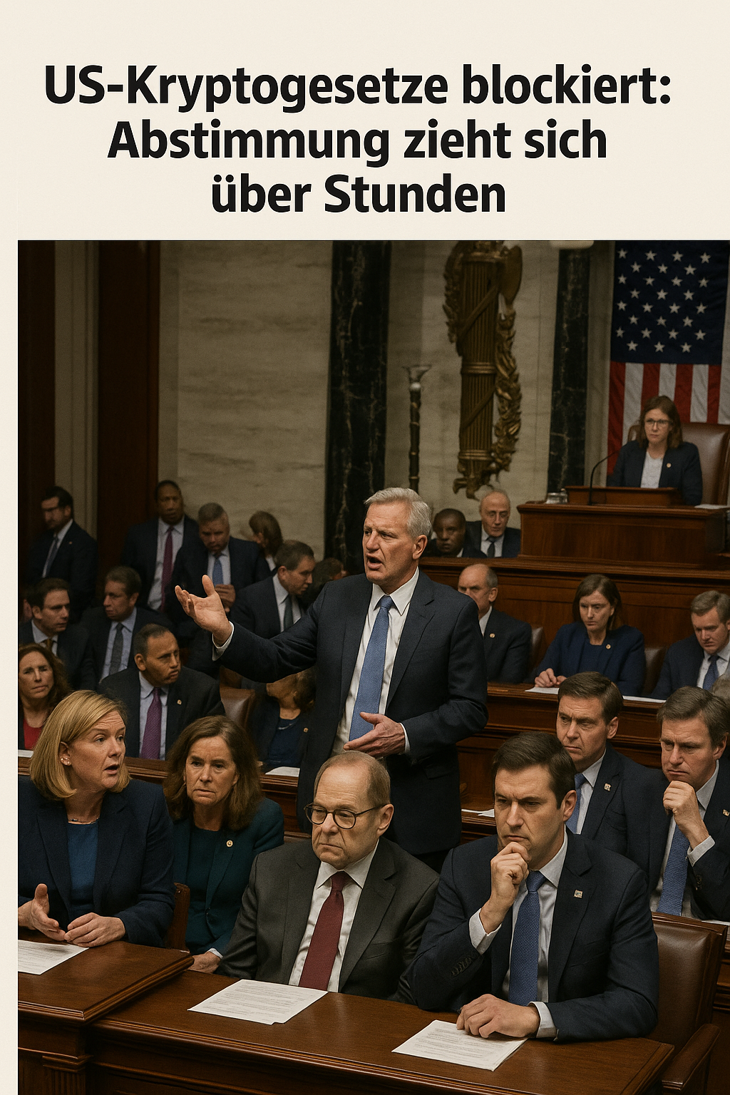 US-Kryptogesetze blockiert: Abstimmung zieht sich über Stunden