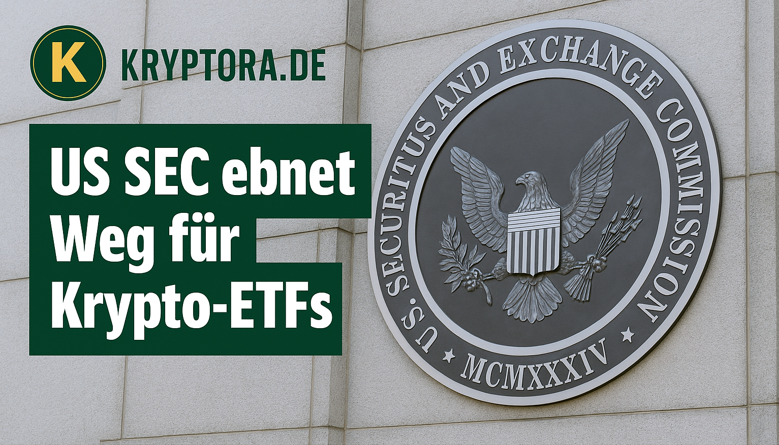 US SEC ebnet Weg für Krypto-ETFs