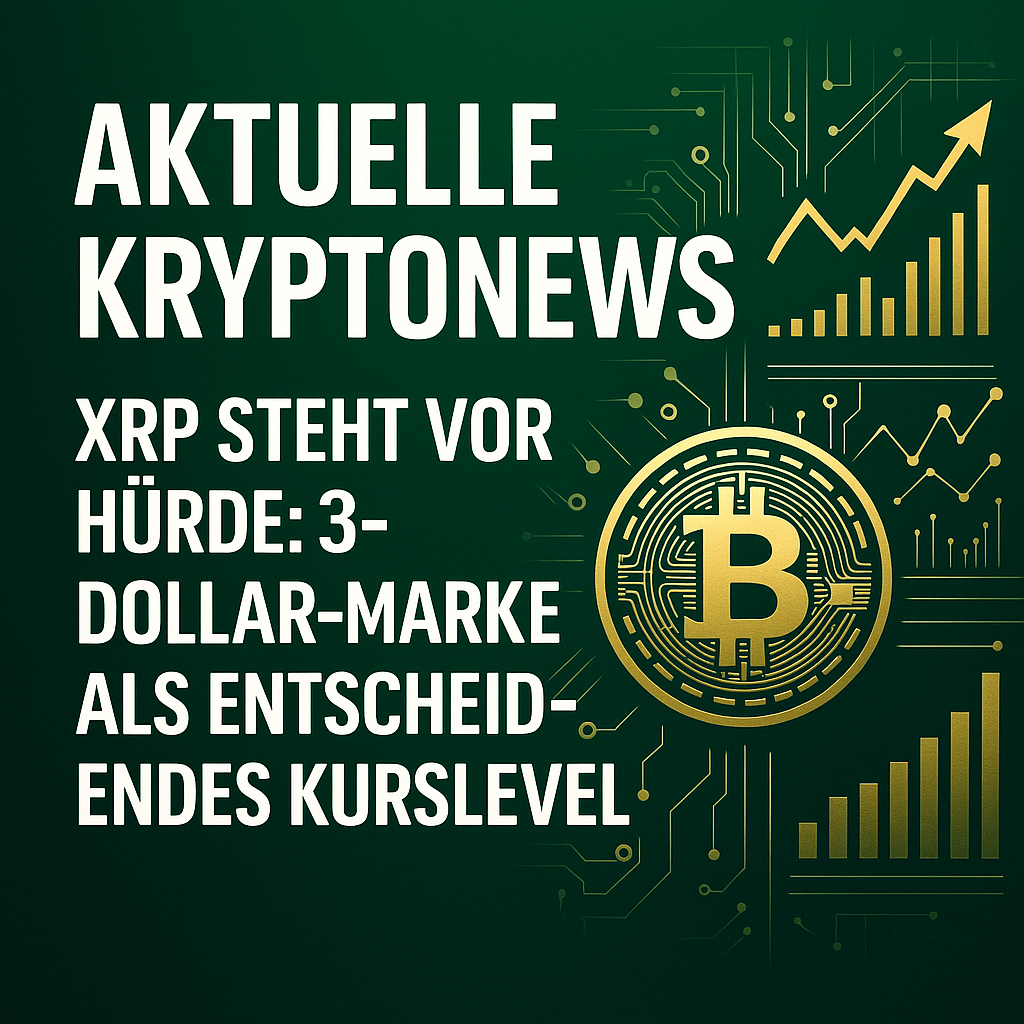 XRP steht vor Hürde: 3-Dollar-Marke als entscheidendes Kurslevel